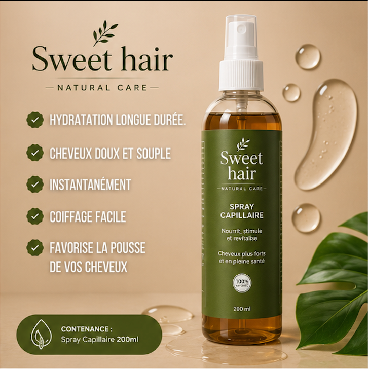 Gamme Booster SweetHair (1 mois d'utilisation)